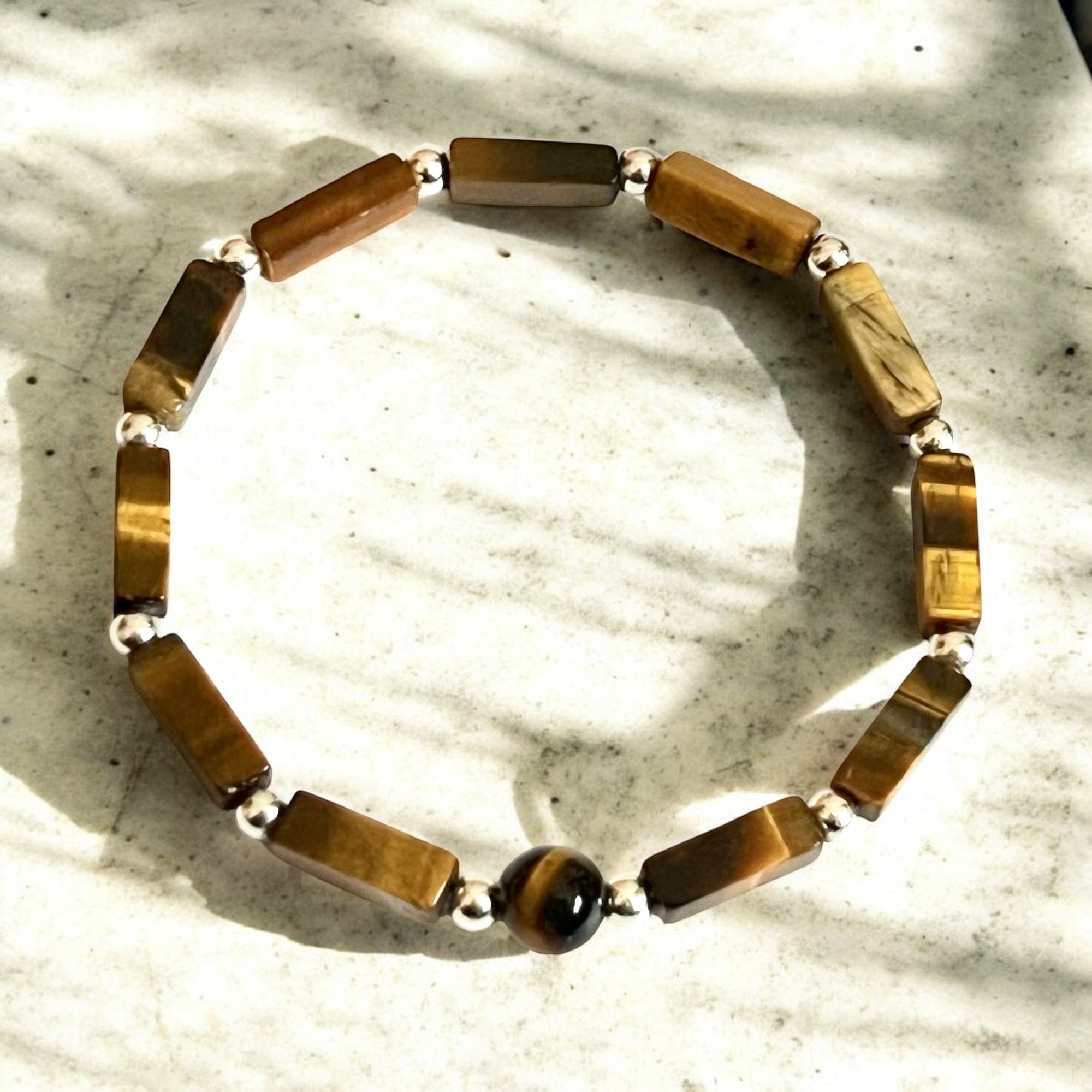 Tiger Eye Conquer Fear Bracelet