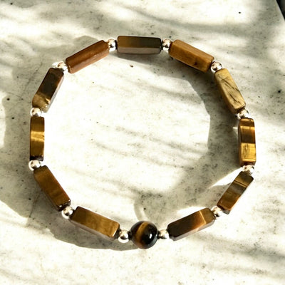 Tiger Eye Conquer Fear Bracelet