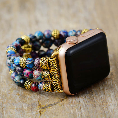 Tranquility Imperial Jasper Apple Watch Band