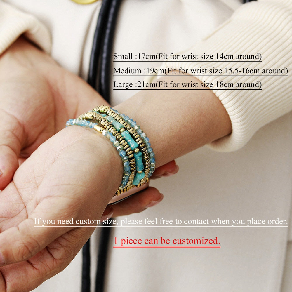 Tranquility Imperial Jasper Apple Watch Band