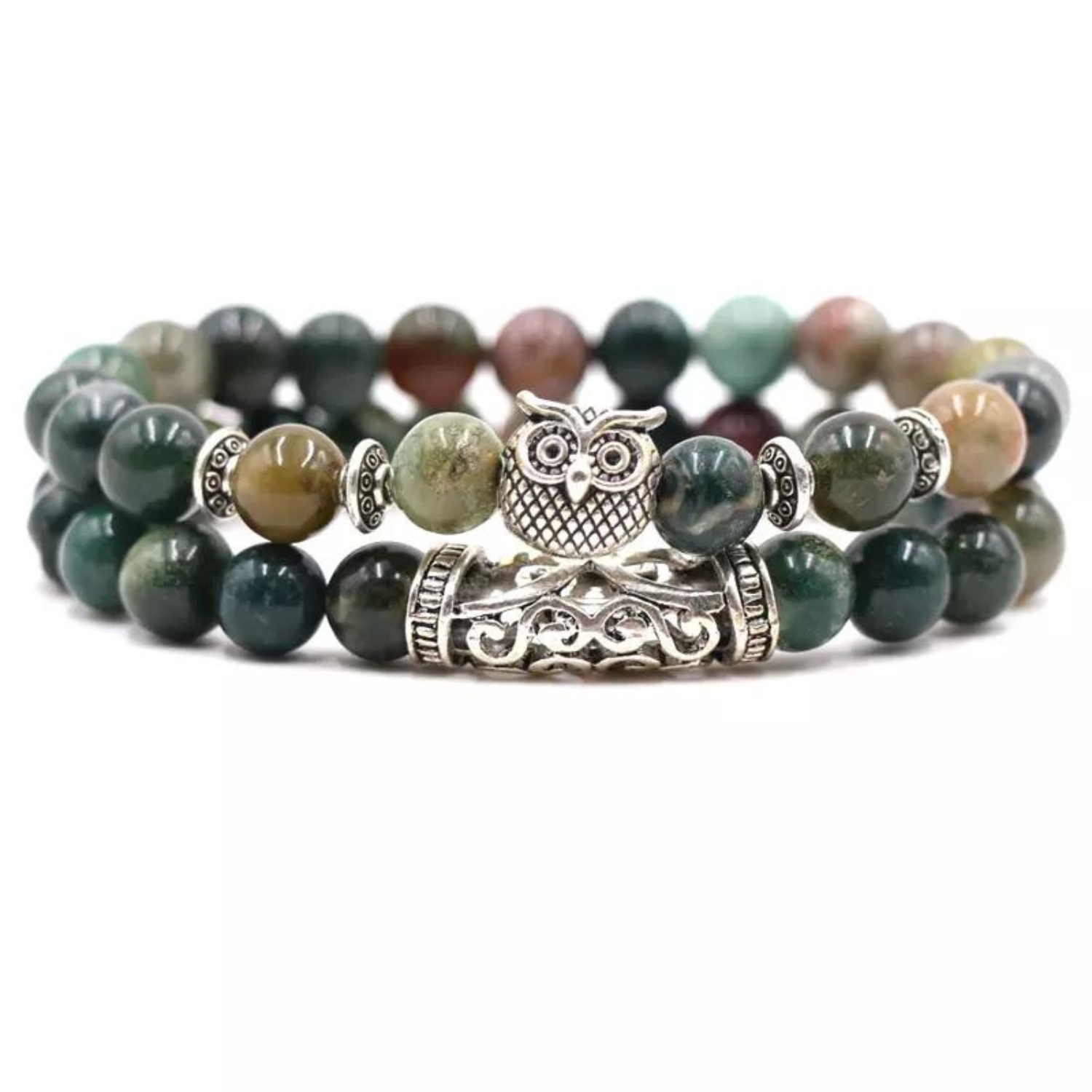 Indian Agate Vital Energy Bracelet