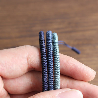 Blue Cyan Tibetan Braided Lucky Bracelet - Blessed Best Friend