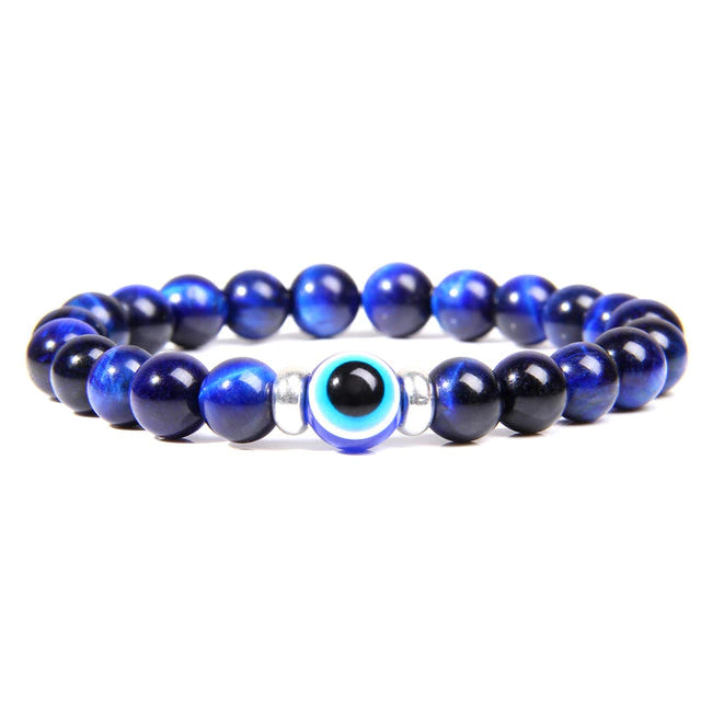 Blue Tiger Eye Strength & Mental Clarity Bracelet