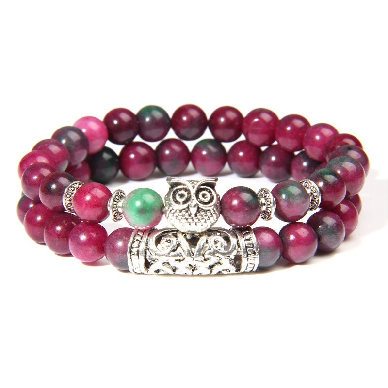 Fancy Jasper Calming Crystal Bracelet