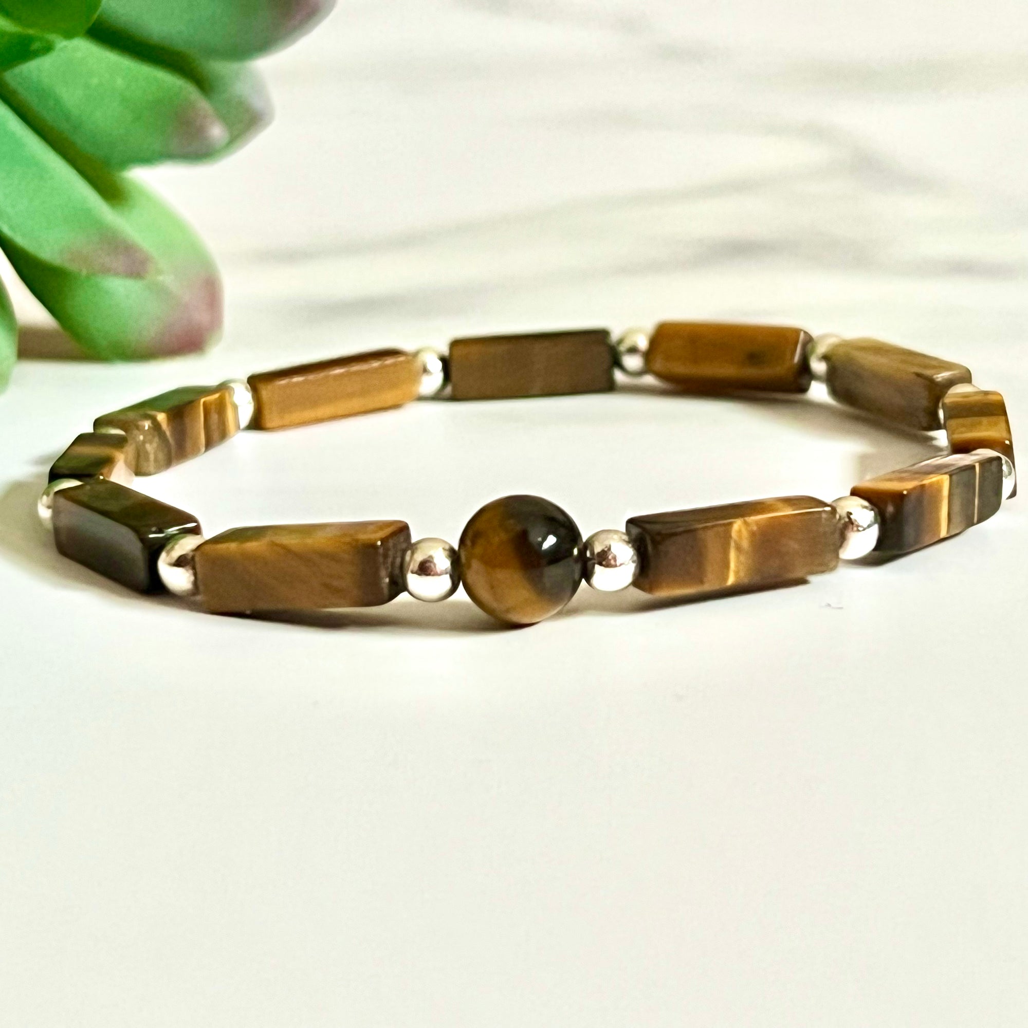 Tiger Eye Conquer Fear Bracelet