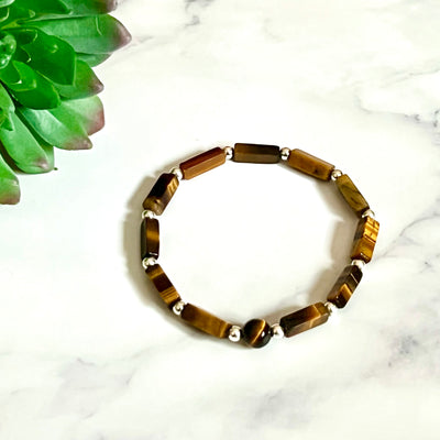 Tiger Eye Conquer Fear Bracelet