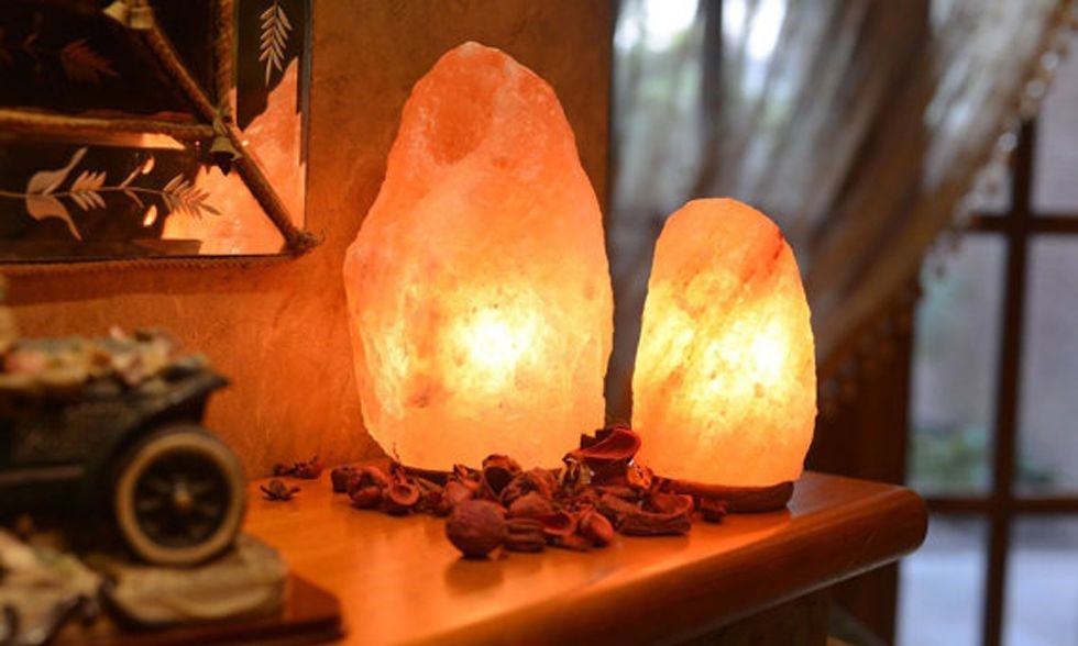 Lamp & Candle Holder