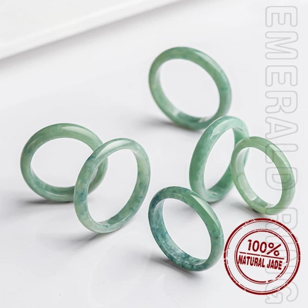 Boundless Blessings Natural Jade Ring