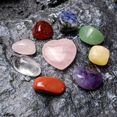 Multicolor Seven Chakra Crystal Stone Bracelet at ₹ 110/piece in Khambhat Multicolor Seven Chakra Crystal Stone Bracelet at ₹ 110/piece in Khambhat