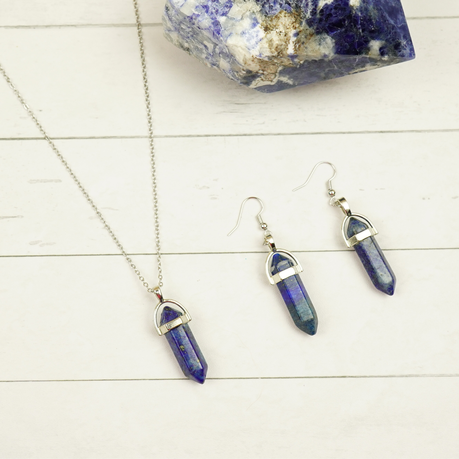 "A Calm Head, Clear Voice" Lapis Lazuli Set