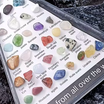 36 Healing Gemstone Collection - Manifest All Life Intentions