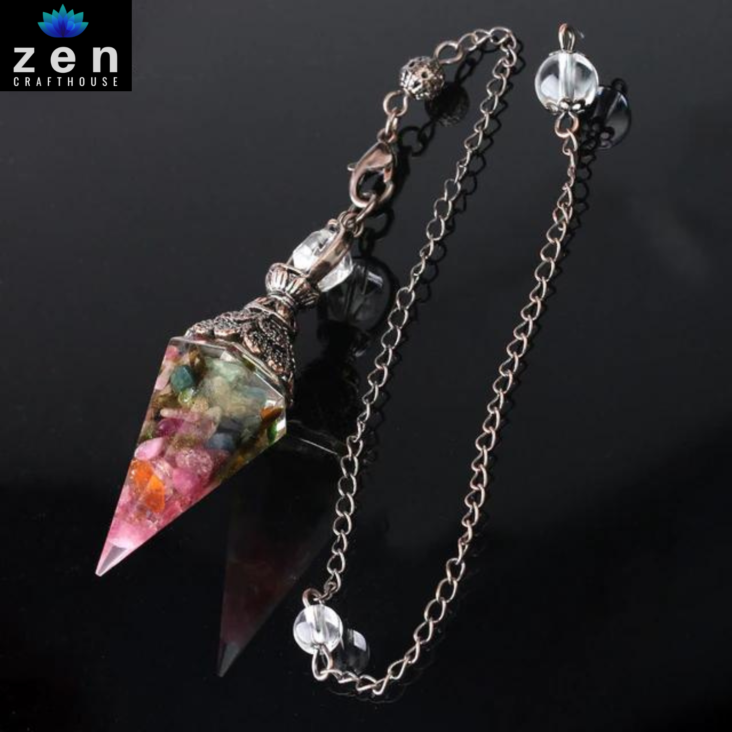 Illuminating Intuition Crystal Pendulum