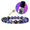 Sleep Well Crystal Aromatherapy Bracelet Set