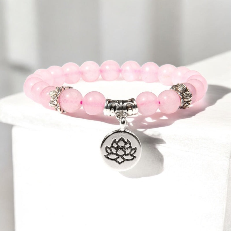 Rose Quartz Healing Crystal Bracelet Zencrafthouse
