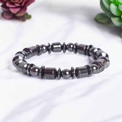 Magnetic Hematite Weight Loss & Detox Bracelet