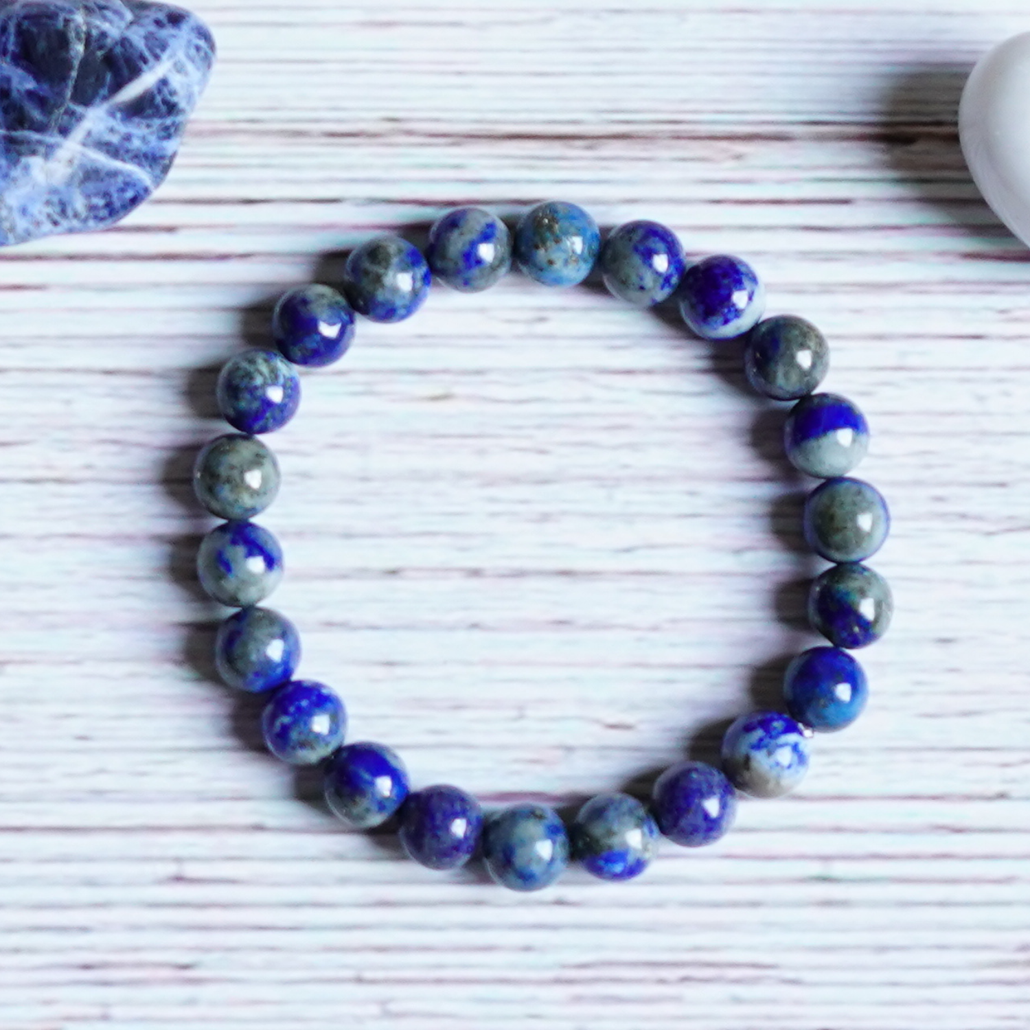 Lapis Lazuli Detox & Communication Crystal Bracelet