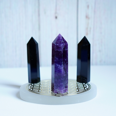 Calm & Protection Crystal Grid