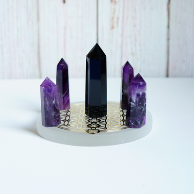 Divine & Powerful Protection Crystal Grid