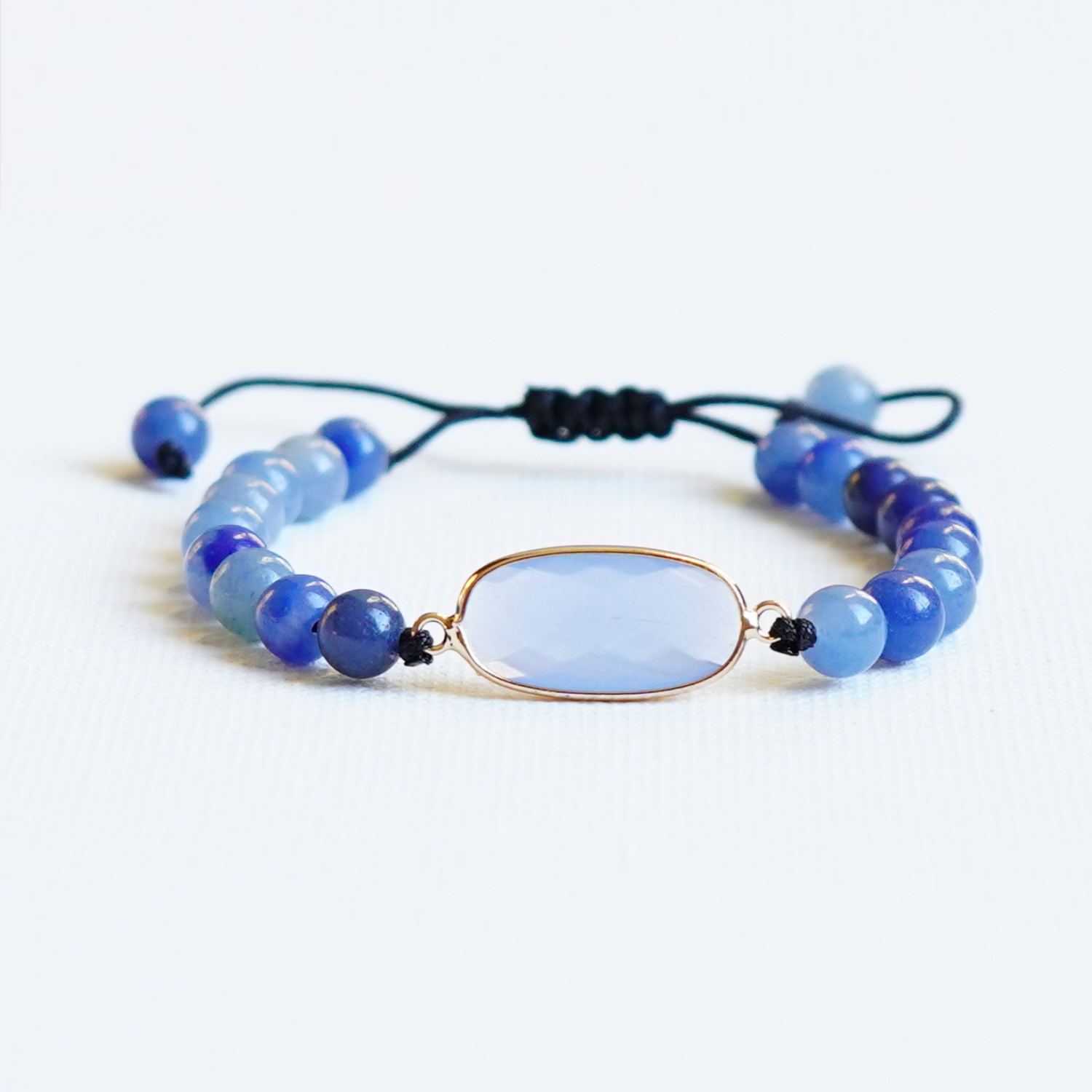 Blue Aventurine Adventure & Safe Travel Bracelet