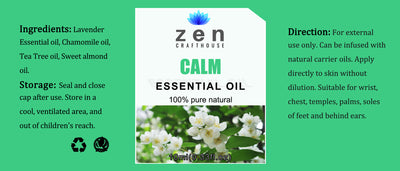 For box - Essential Oil - Calm