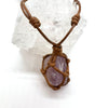 Amethyst Intuition Natural Crystal Pendant