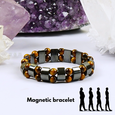 Magnetic Hematite Weight Loss & Protection Bracelet