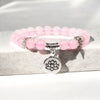 Rose Quartz Healing Crystal Bracelet