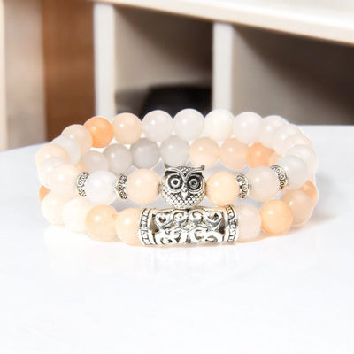 Peach Aventurine Light Energy Crystal Bracelet