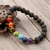 7 Chakra Lava Stone Ethereal Energy Bracelet - All Blessings