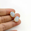 Cozy Crystal Stud Earrings