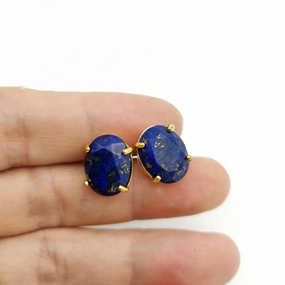 Cozy Crystal Stud Earrings