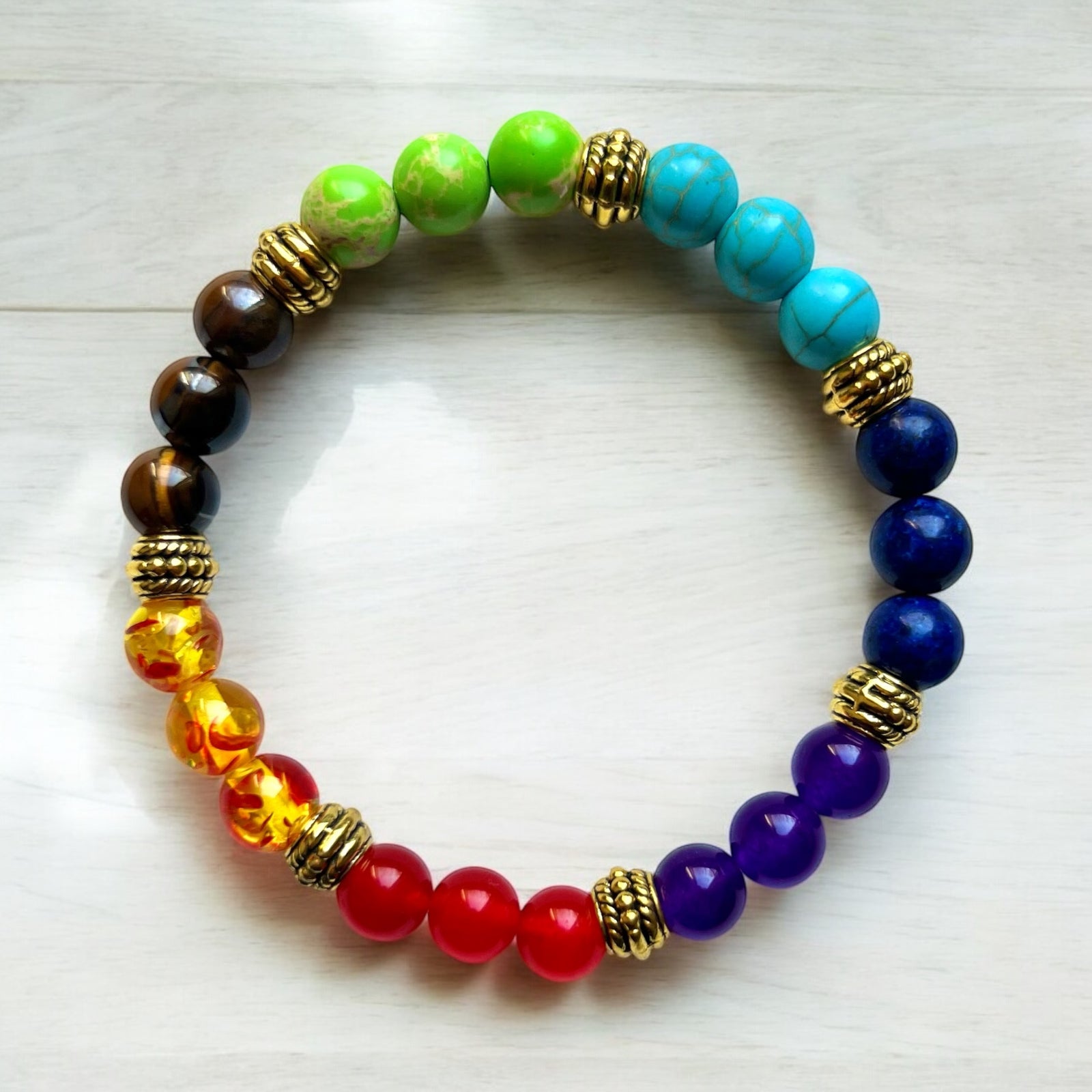 7-Chakra Rainbow Color Bracelet