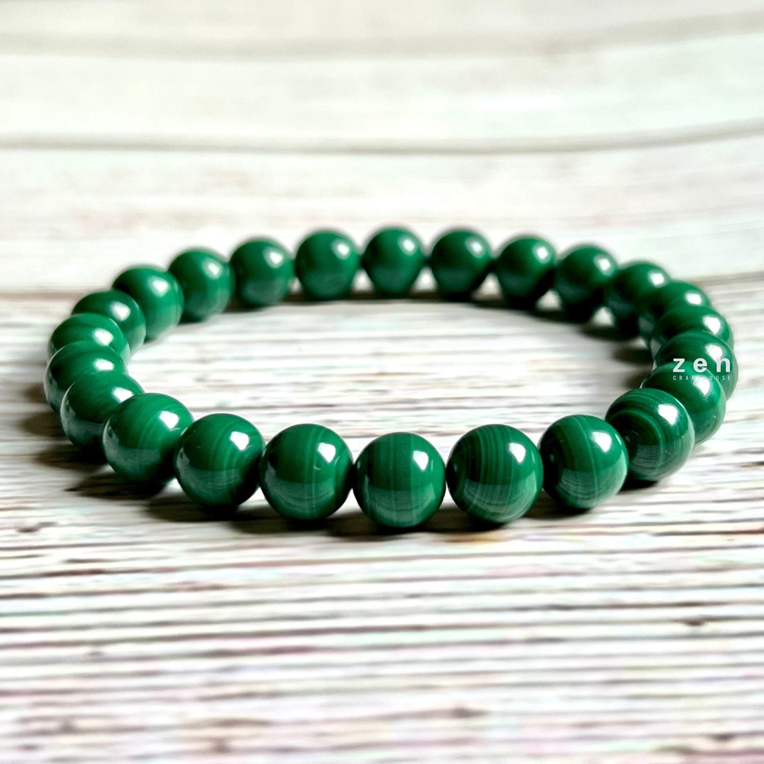Malachite Pain Relief and Vertigo Support Bracelet