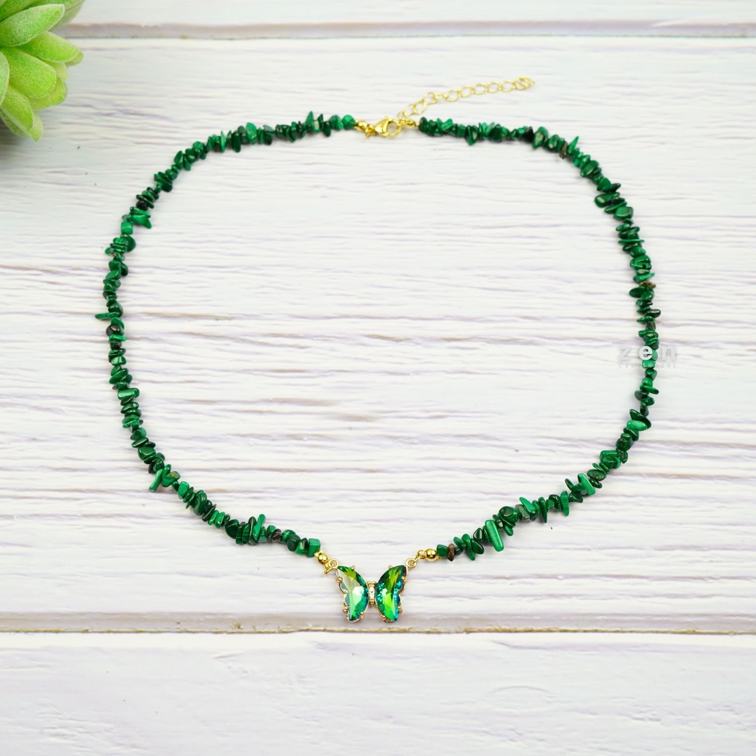 Malachite Pain Relief and Vertigo Support Necklaces