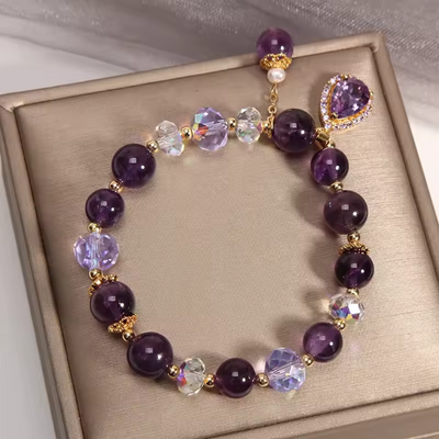 Heavenly Calm & Blessing Amethyst Bracelet