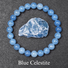 Double Healing Energy Crystal Bracelet + Palm Crystal Set (22 Crystal Varieties)