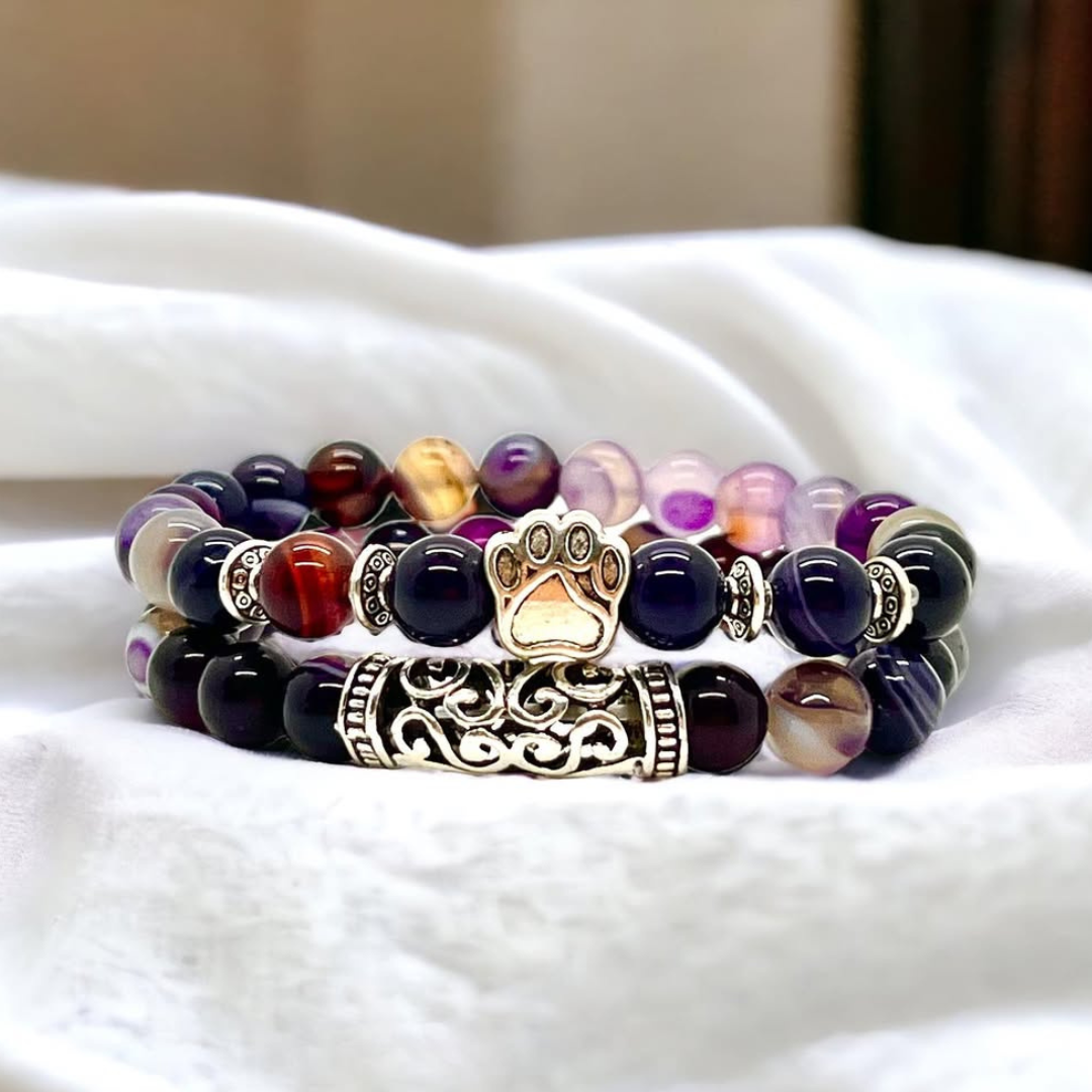 Animal Lovers Dream Amethyst Bracelets