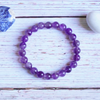 Natural Amethyst Meditation Crystal Bracelet