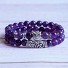 Color Therapy Amethyst Relaxation Bracelet