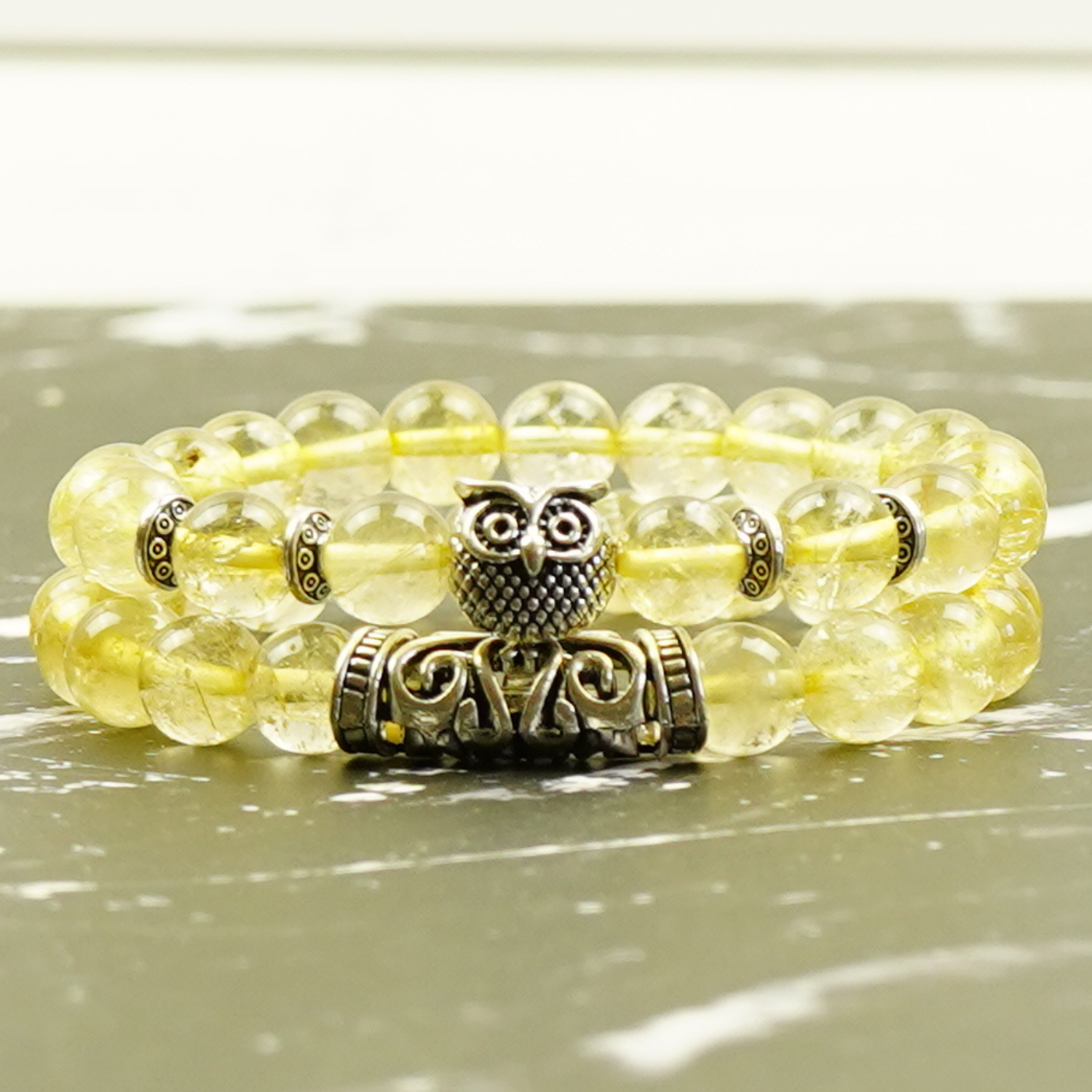 Rutilated Quartz Fighting Darkness Bracelet