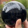 Obsidian Crystal Ball for Feng Shui & Energy Protection