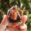 High Vibe Copper & Obsidian Orgonite Pyramid