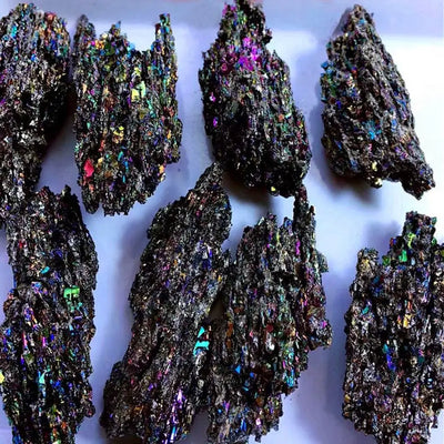 Chakra Balance Colorful Carborundum Natural Stone