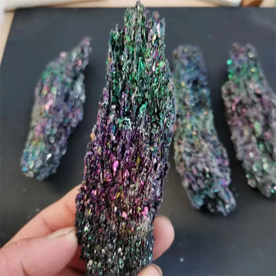 Chakra Balance Colorful Carborundum Natural Stone