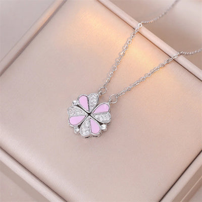 Four-Leaf Clover Heart Necklace (33 Styles)