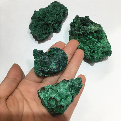 Energy Transformation & Renewal  Natural Green Malachite