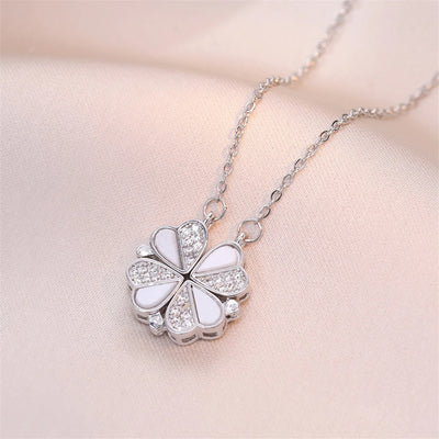 Four-Leaf Clover Heart Necklace (33 Styles)