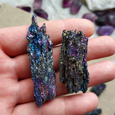 Chakra Balance Colorful Carborundum Natural Stone