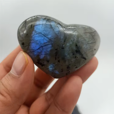 For box - Tiger Eye Heart Stone