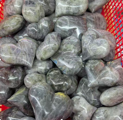 For box - Tiger Eye Heart Stone